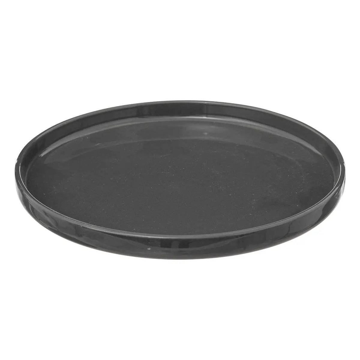 SECRET DE GOURMET Lot de 6 Assiettes Plates  Marie  26cm Gris