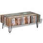 Voir la diapositive 4 : VIDAXL Table basse Bois massif de recuperation 100x50x38 cm