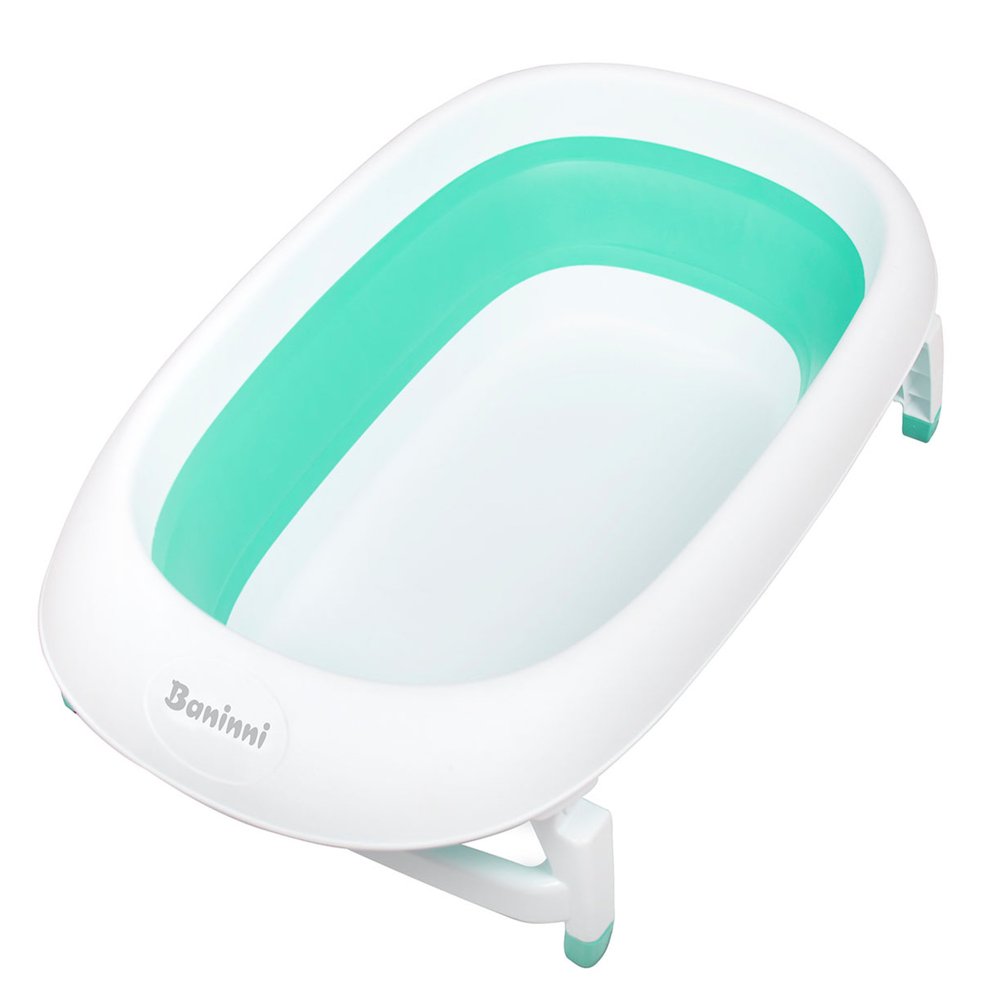 Voir la diapositive 6 : BANINNI Baignoire bébé compacte et design Tino