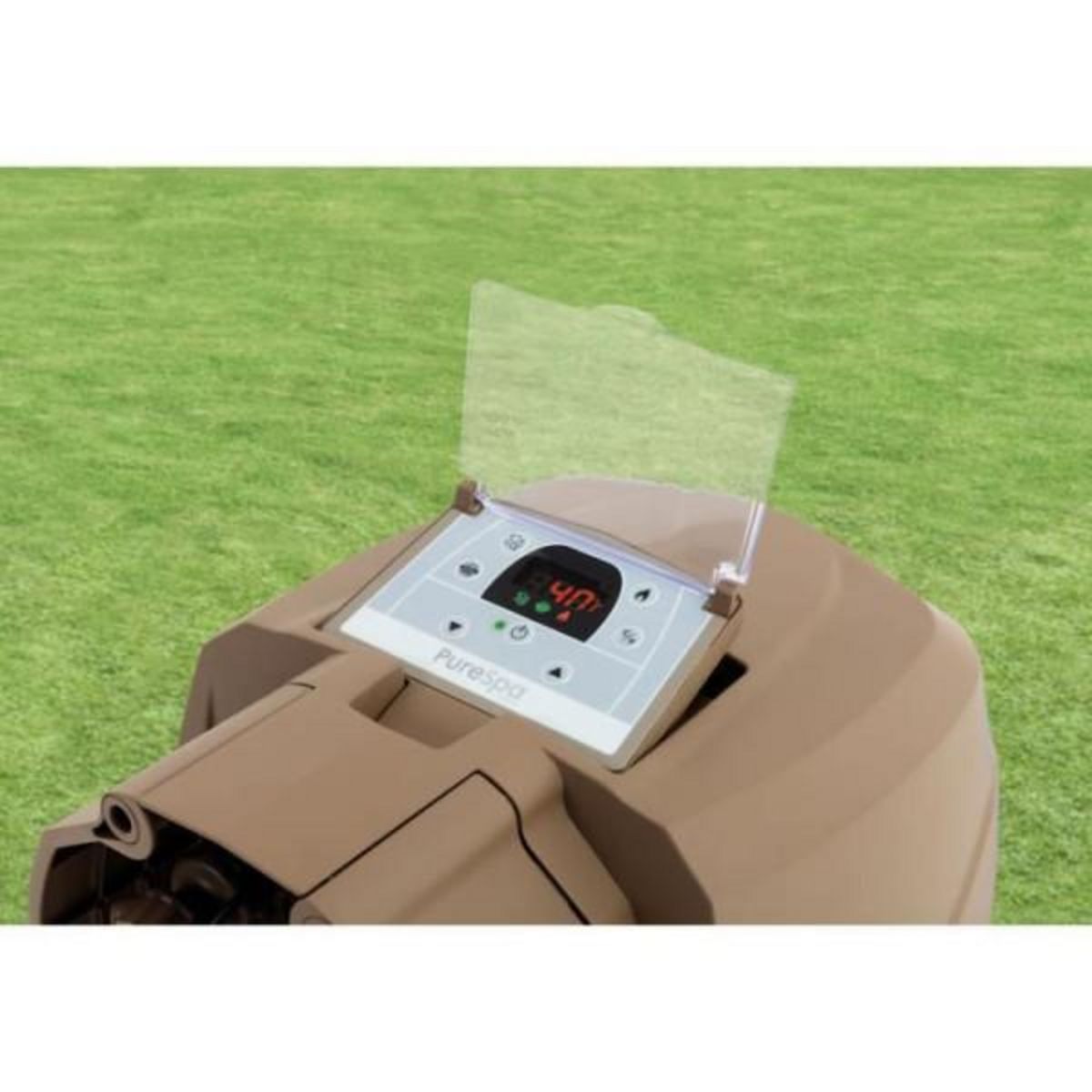 INTEX Spa gonflable PureSpa Sahara rond Bulles 8 places - Intex