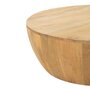 Voir la diapositive 2 : Paris Prix Table Basse en Bois  Camille  88cm Naturel