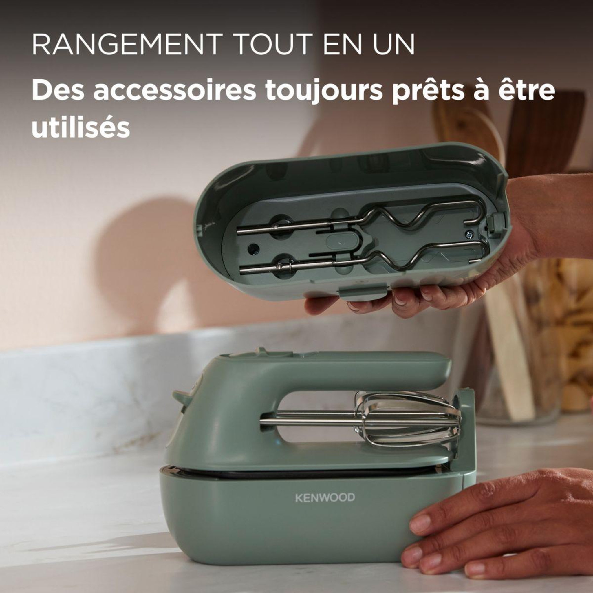 Voir la diapositive 4 : KENWOOD Batteur hand batteur go collection hmp40.000gr