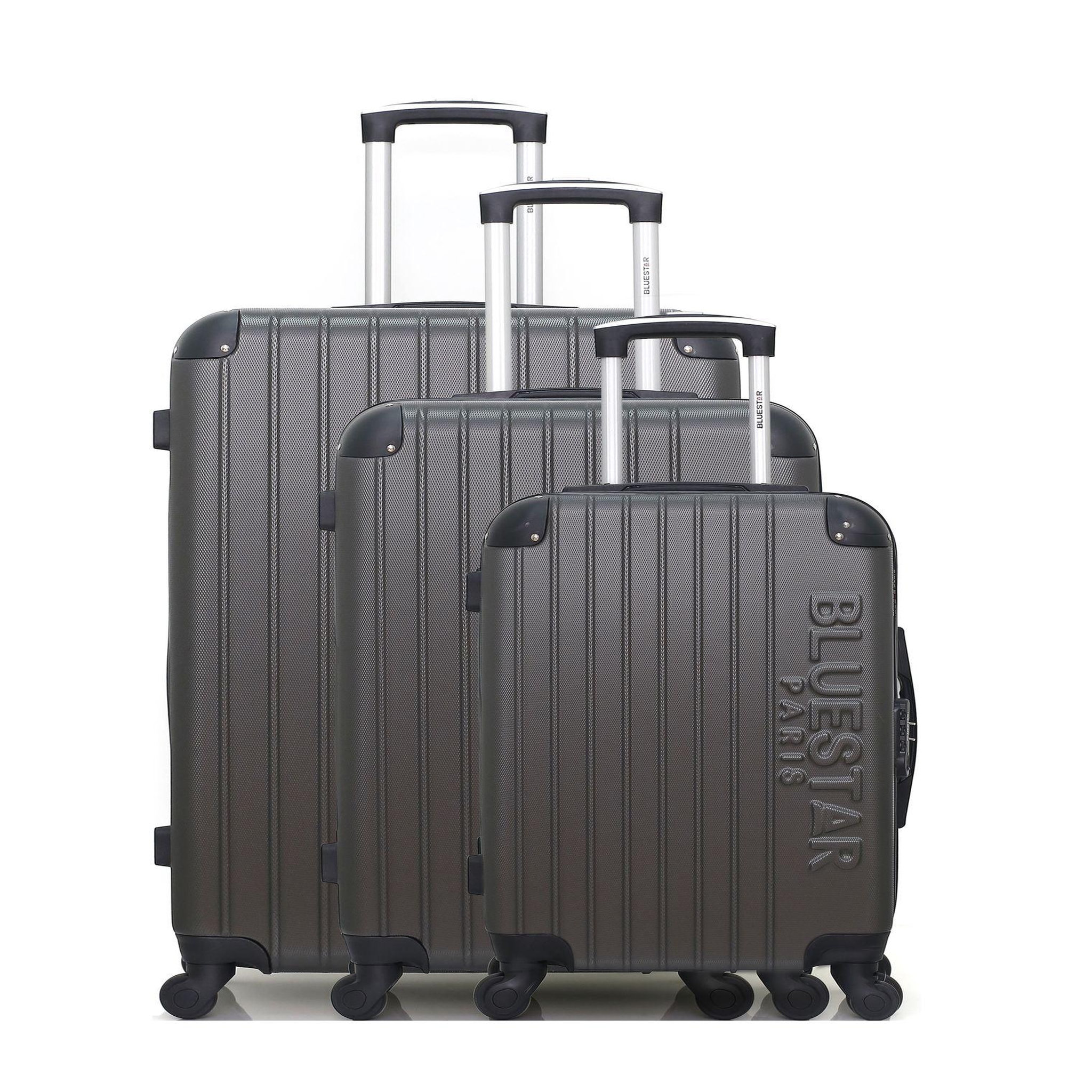 BLUESTAR Bluestar - set de 3 valises bucarest 75 cm 4 roues