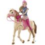 Voir la diapositive 1 : MATTEL Poupée Barbie Hop à cheval