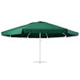 Voir la diapositive 3 : VIDAXL Tissu de remplacement pour parasol d'exterieur Vert 610 cm