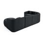 Voir la diapositive 6 : LISA DESIGN Ikare - canapé modulable d'angle droit - 6 places - en tissu