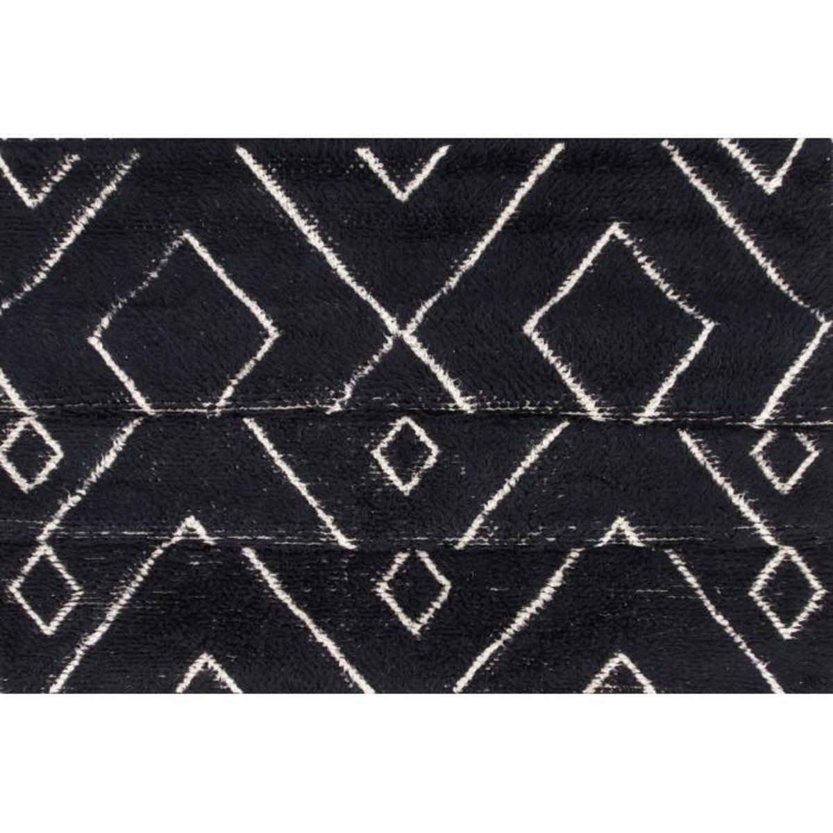 Paris Prix Tapis Déco en Laine  David  162x230 Noir