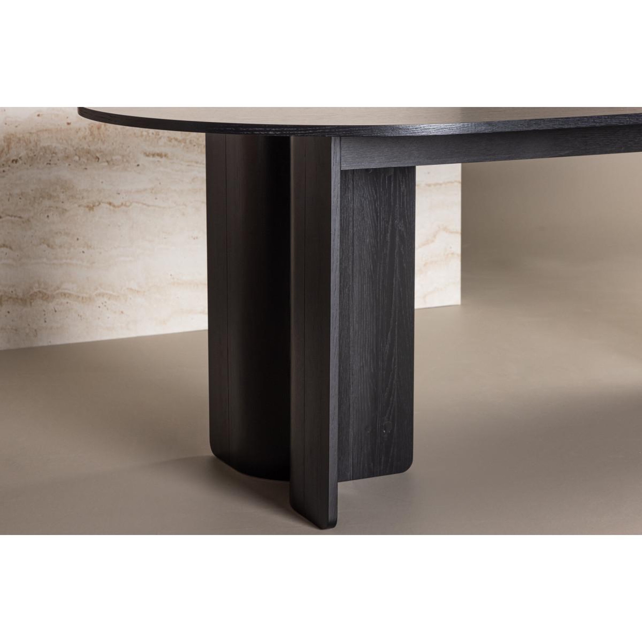 Voir la diapositive 6 : Paris Prix Table à manger design  tyreso  220cm noir