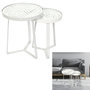 Voir la diapositive 3 : The Home Deco Factory Lot de 2 tables gigognes