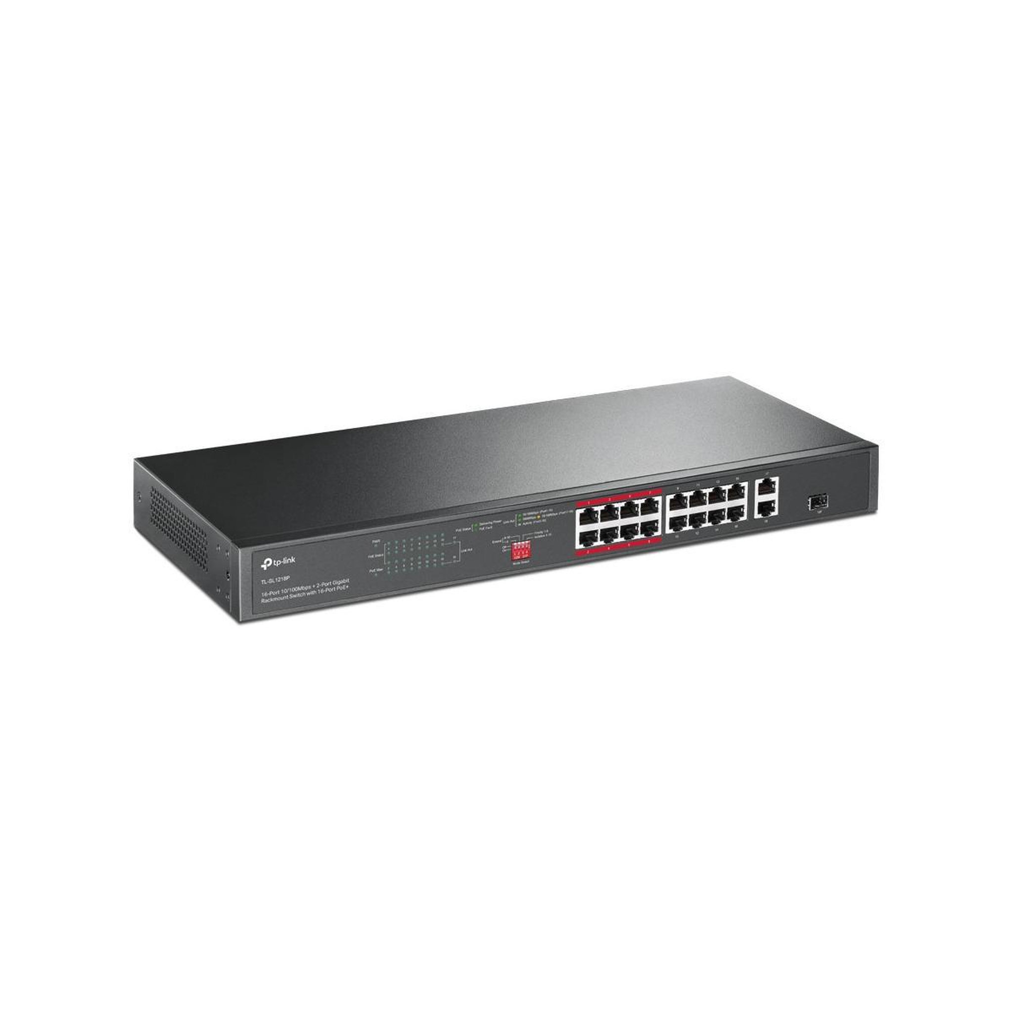Voir la diapositive 3 : TP-LINK TP-LINK TPLINK Switch TL-SL1218P TLSL1218P (TL-SL1218P) (TLSL1218P)