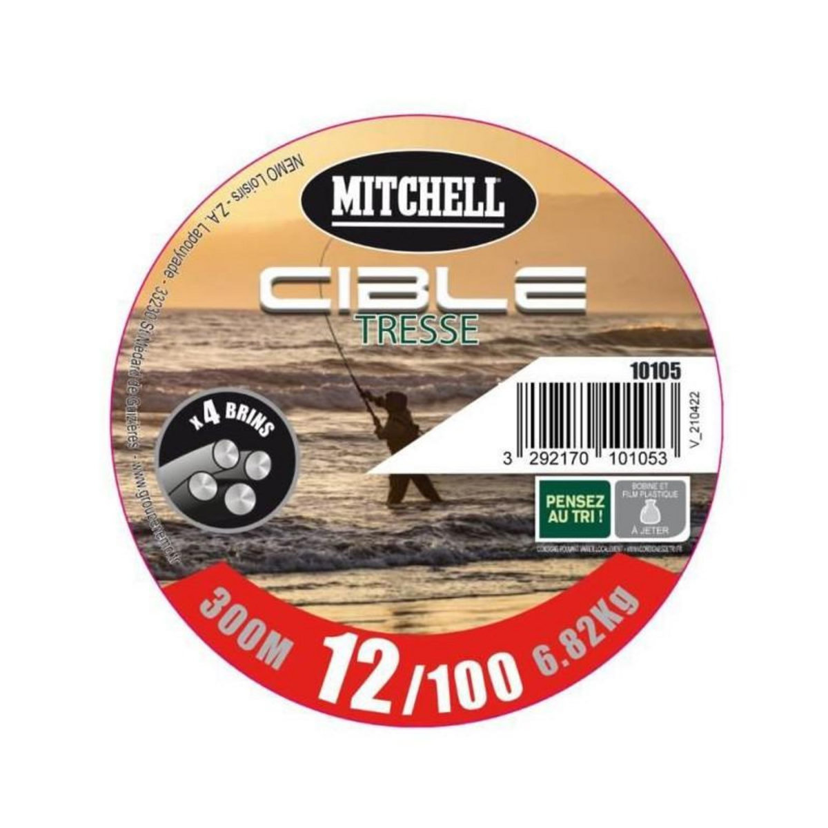 MITCHELL MITCHELL - Tresse 300 m - 17/100