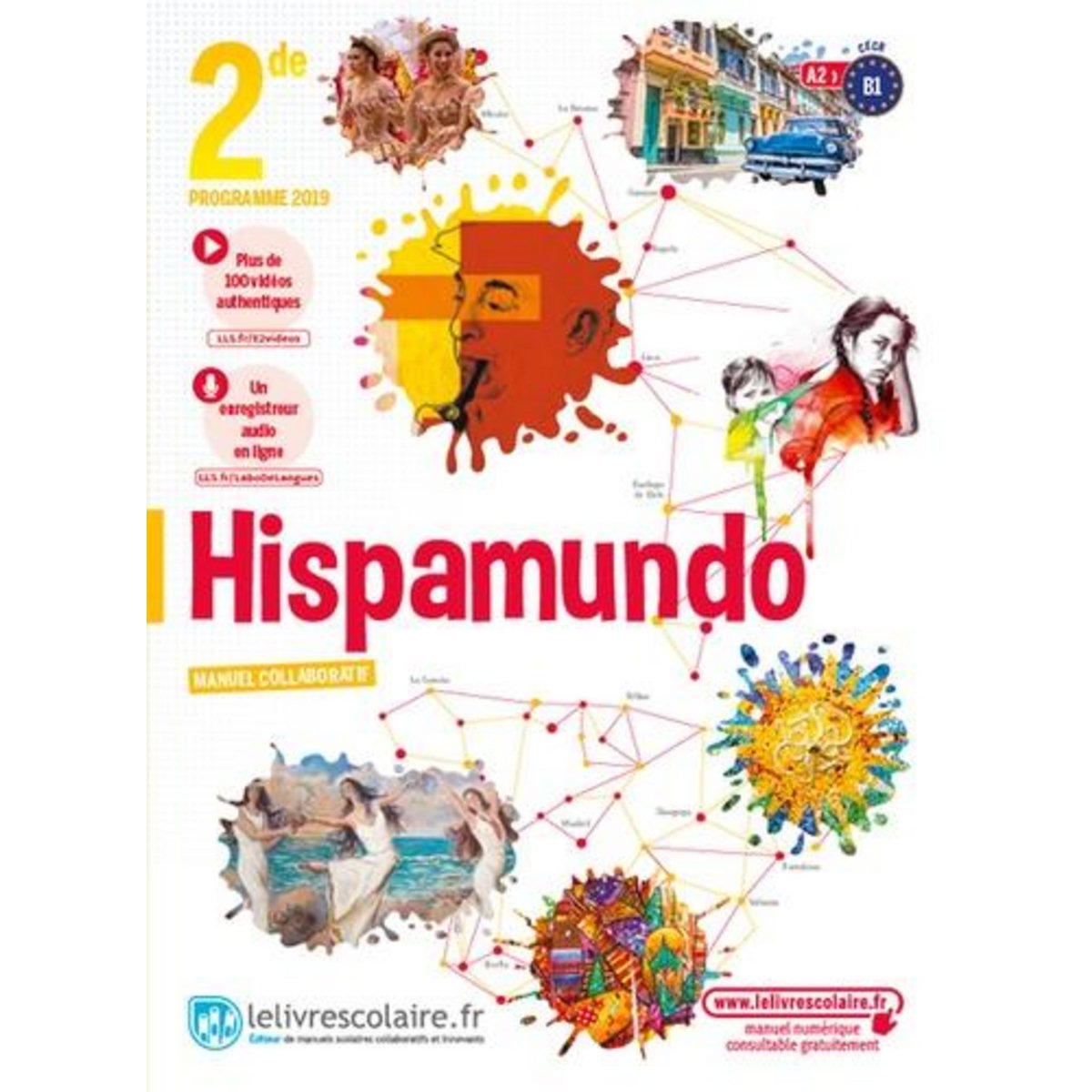 HISPAMUNDO 2DE. MANUEL COLLABORATIF, EDITION 2019, Bono-Souvignet Laurence