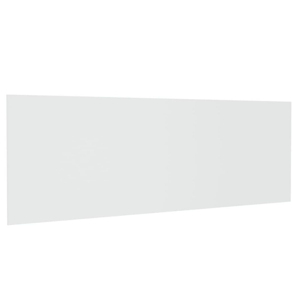 VIDAXL Tete de lit murale Blanc 240x1,5x80 cm Bois d'ingenierie