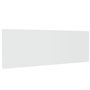 Voir la diapositive 2 : VIDAXL Tete de lit murale Blanc 240x1,5x80 cm Bois d'ingenierie