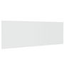 Voir la diapositive 2 : VIDAXL Tete de lit murale Blanc 240x1,5x80 cm Bois d'ingenierie