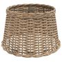 Voir la diapositive 2 : VIDAXL Abat jour de plafonnier marron Ø45x28 cm osier