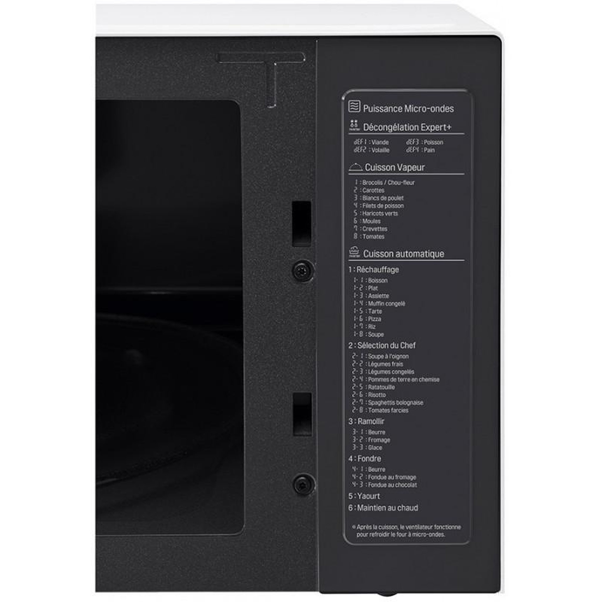 Voir la diapositive 5 : LG Micro-ondes pose libre 32L LG 1200W 54.4cm, MS3265DDH