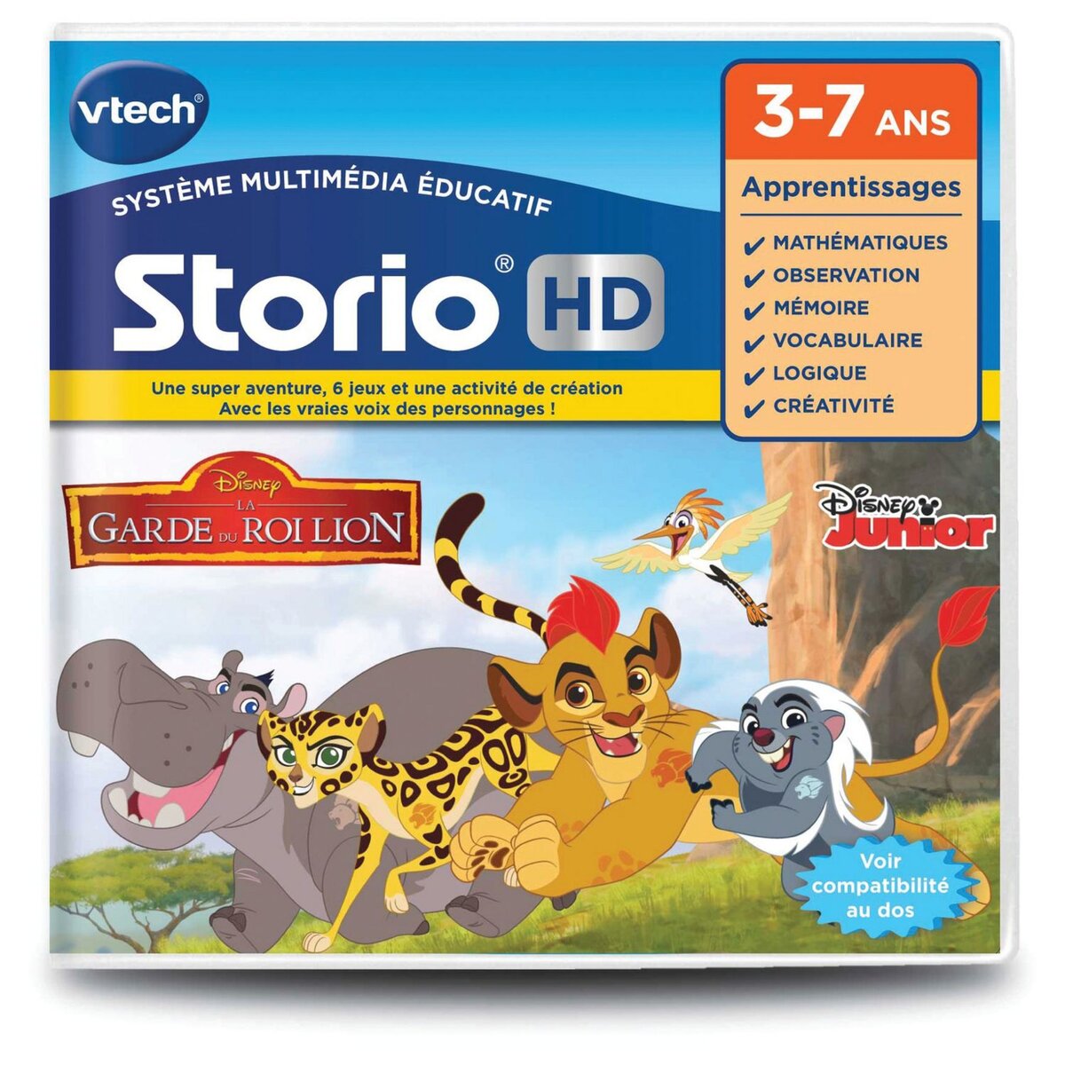 VTECH Jeu Storio HD - La Garde du Roi Lion Disney