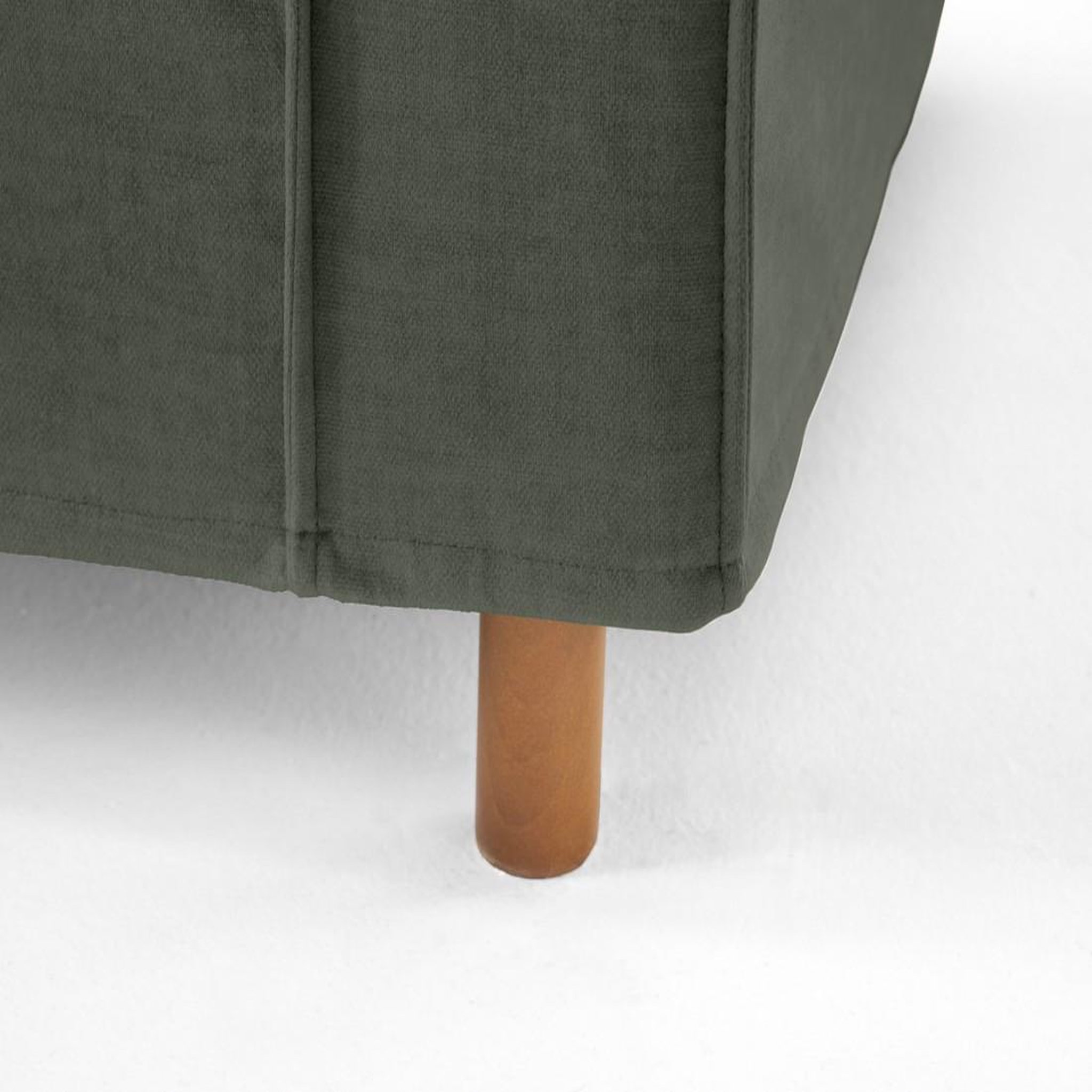 Voir la diapositive 2 : LISA DESIGN Jake - canapé déhoussable d'angle gauche 5 places en velours