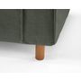 Voir la diapositive 2 : LISA DESIGN Jake - canapé déhoussable d'angle gauche 5 places en velours