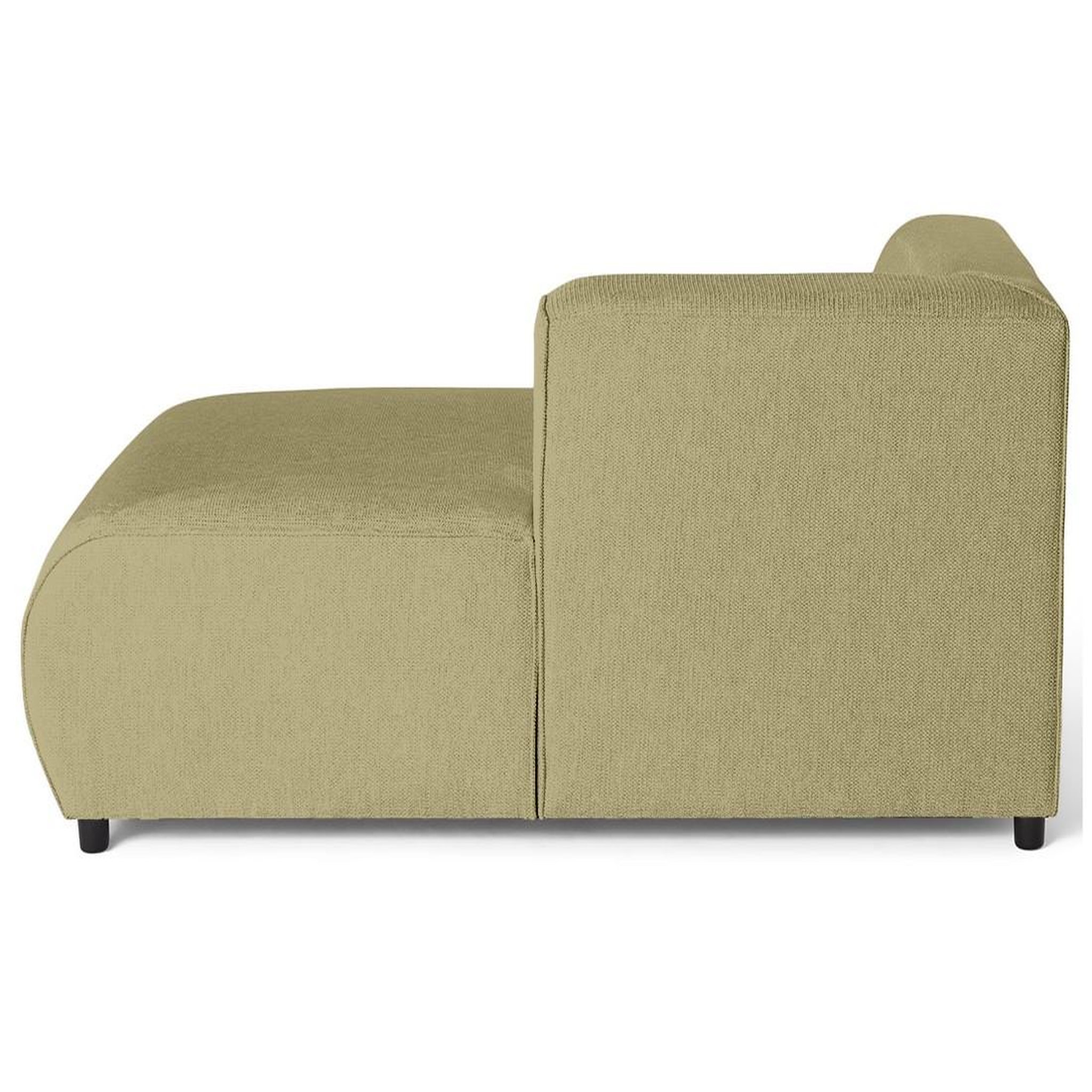 Voir la diapositive 6 : LISA DESIGN Suaro - module d'assise méridienne droit en tissu texturé