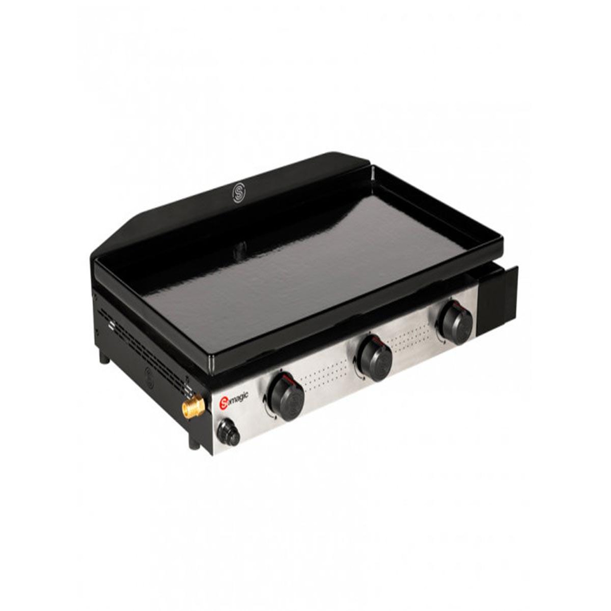 Voir la diapositive 4 : SOMAGIC Plancha gaz 3 brûleurs Solia 300 - Somagic