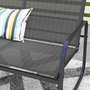 Voir la diapositive 4 : OUTSUNNY Ensemble salon de jardin 2 fauteuils canapé 2 places table basse