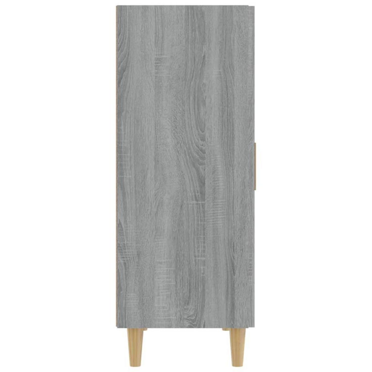 VIDAXL Buffet Sonoma gris 70x34x90 cm Bois d'ingenierie