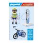 Voir la diapositive 5 : PLAYMOBIL 71732 Policier cycliste et borne de recharge électrique