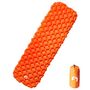 Voir la diapositive 1 : VIDAXL Matelas de camping gonflable 1 personne orange 190x58x6 cm