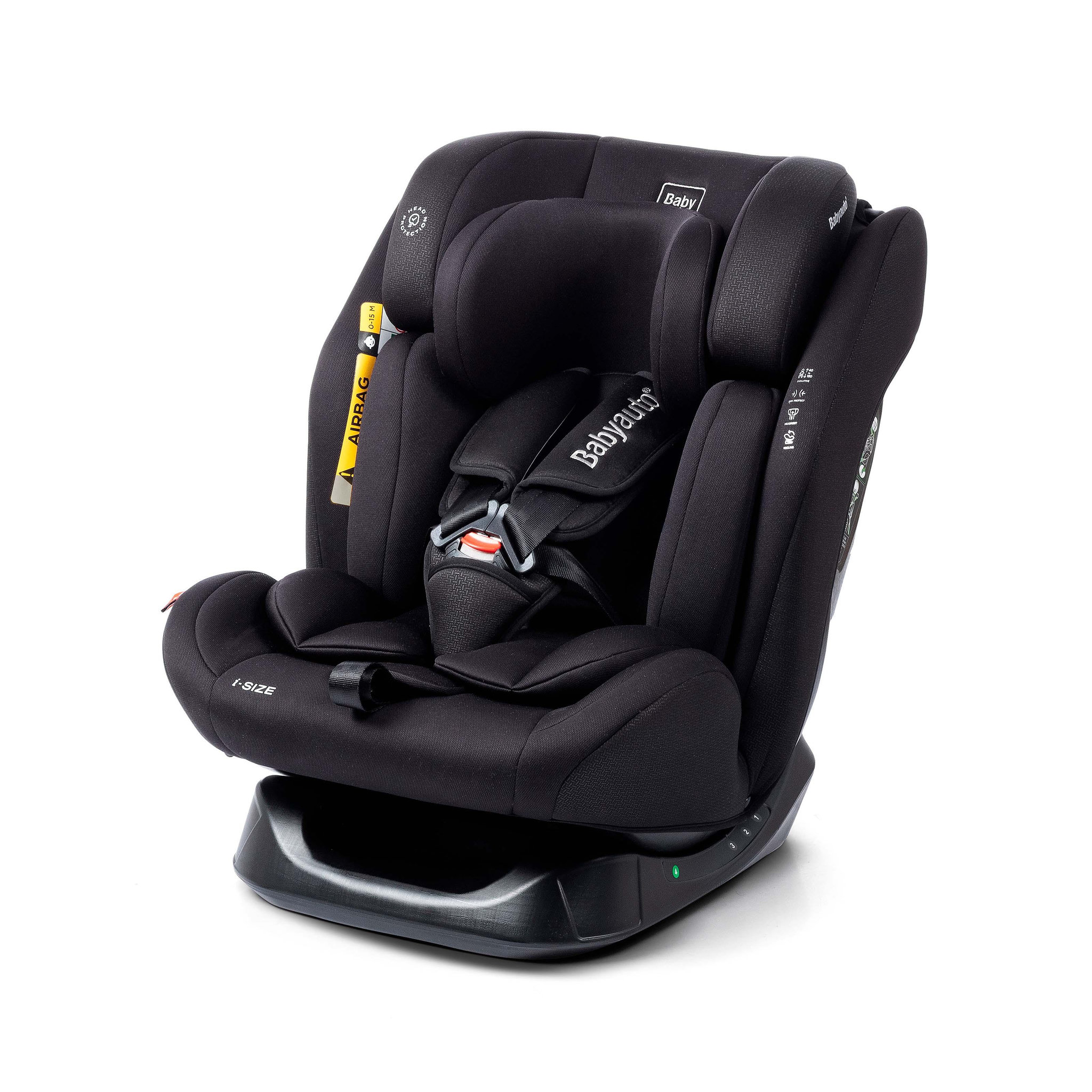 BABYAUTO Siège auto lolo ibelt 40-150 cm. Coloris disponibles : Noir