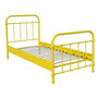 Voir la diapositive 2 : Paris Prix Lit Enfant Métal  New York  90x200cm Jaune