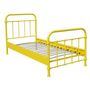 Voir la diapositive 2 : Paris Prix Lit Enfant Métal  New York  90x200cm Jaune