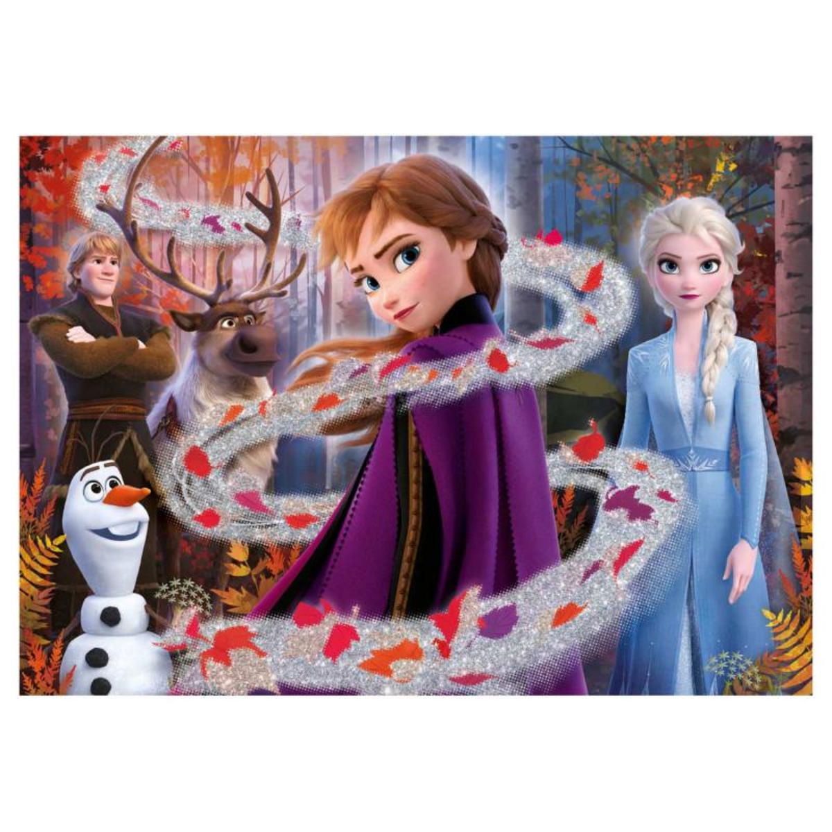 CLEMENTONI Clementoni Glitter Disney Frozen 2 Puzzle, 104st.