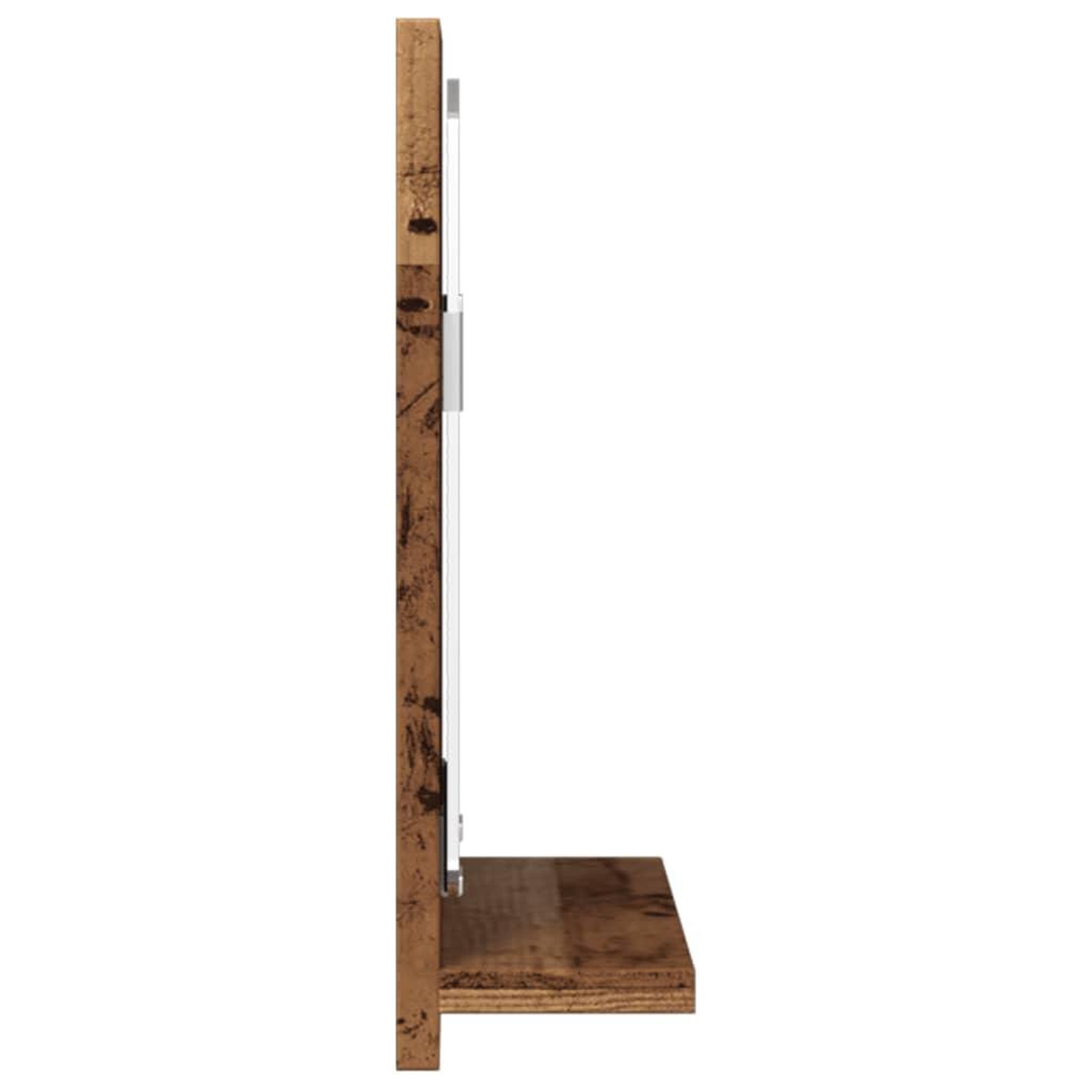 Voir la diapositive 5 : VIDAXL Armoire a miroir de salle de bain vieux bois bois d'ingenierie