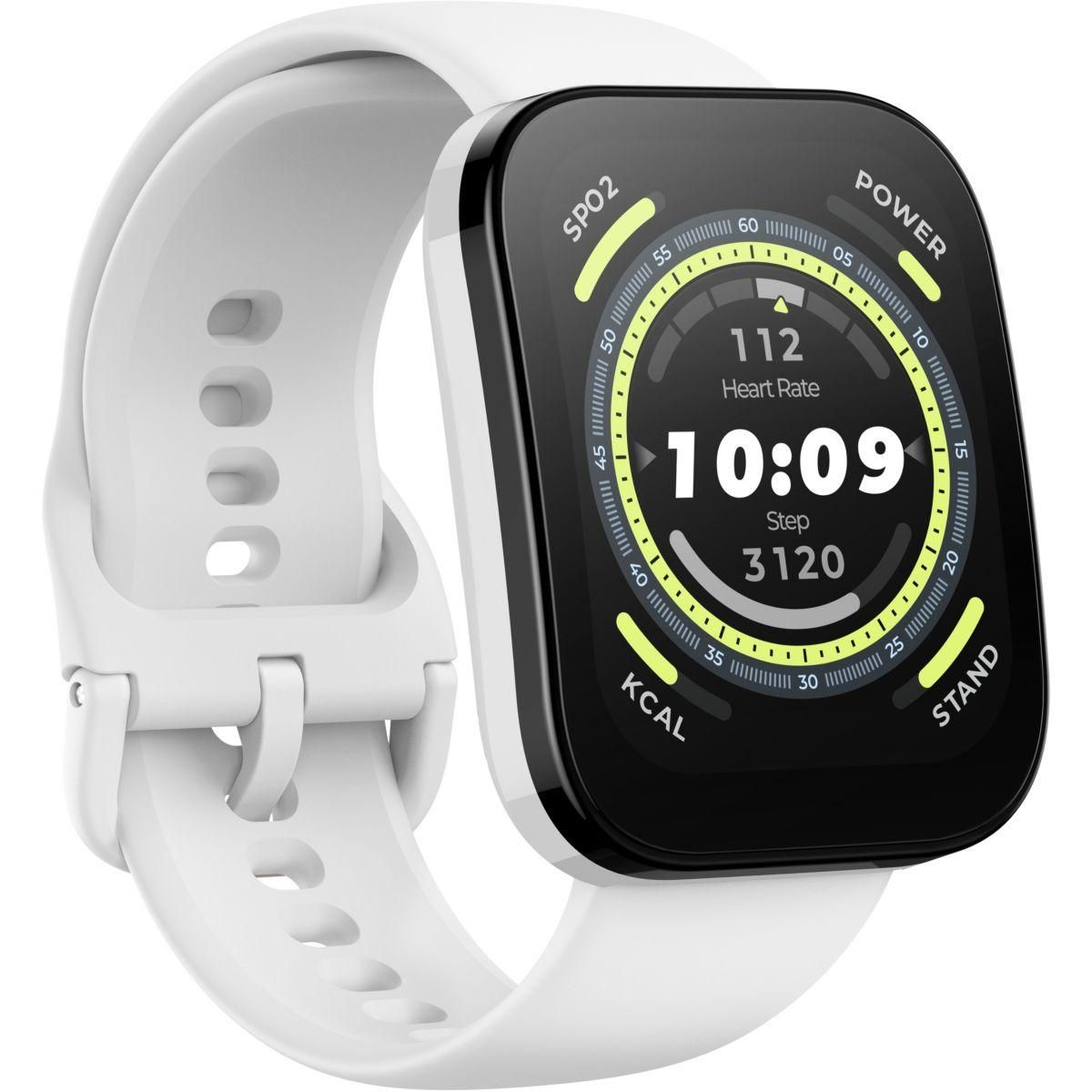 AMAZFIT Bracelet connecté Connecté Bip 5 Cream White