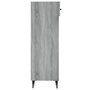 Voir la diapositive 5 : VIDAXL Meuble a chaussures Sonoma gris 30x35x105 cm Bois d'ingenierie