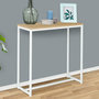 Voir la diapositive 2 : ID MARKET Console DETROIT design industriel bois et métal blanc