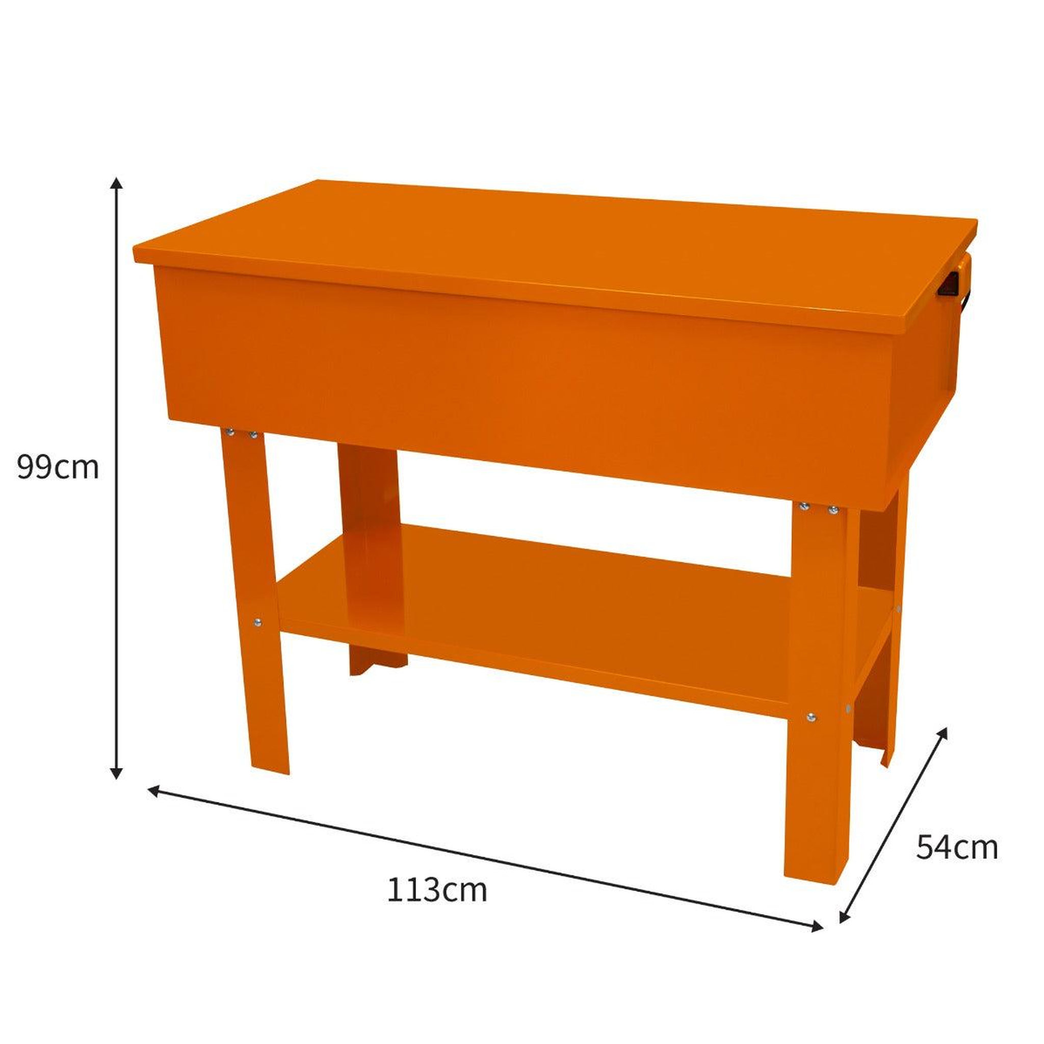 Voir la diapositive 5 : MONSTERSHOP Cabine de nettoyage haute pression pour pièces détachées - 180 l