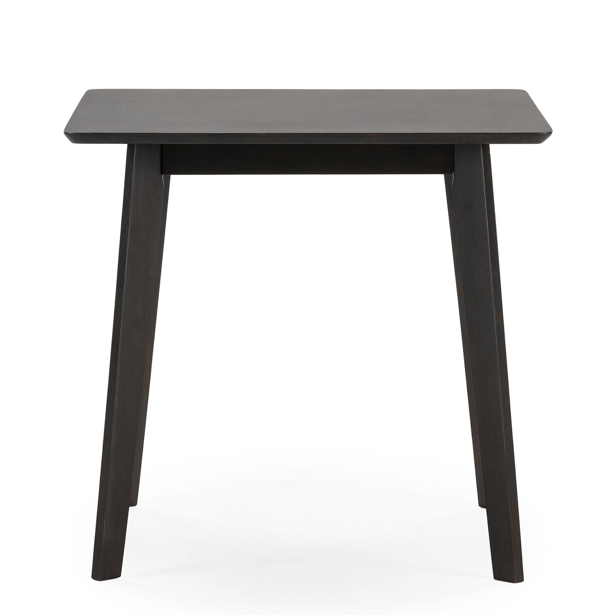 Voir la diapositive 3 : VS VENTA-STOCK Table à manger Pomago 80x80 cm Couleur Noir