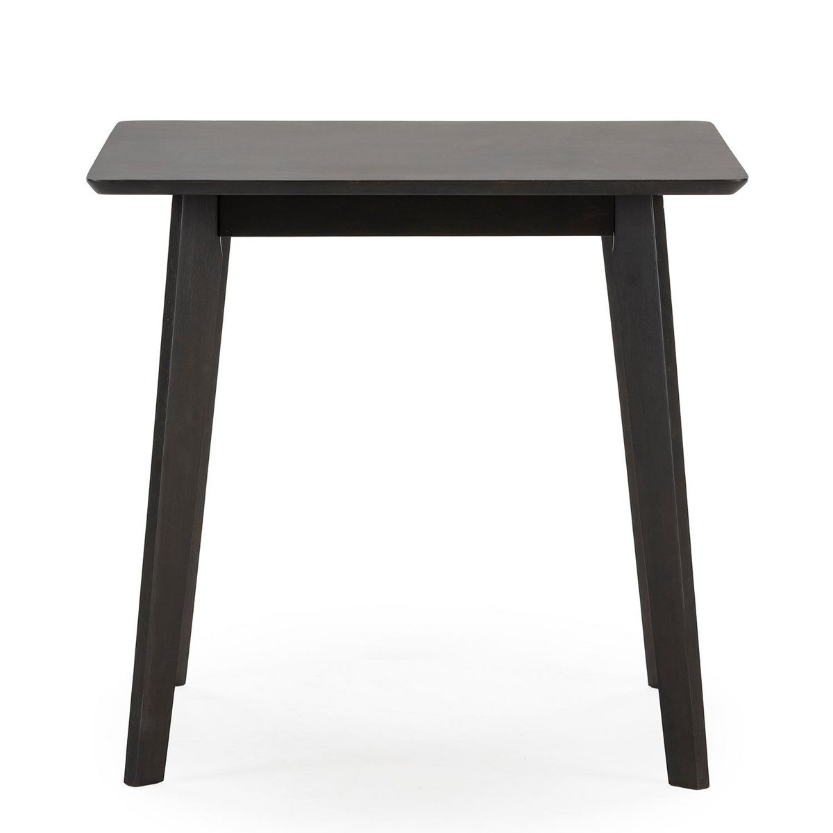 VS VENTA-STOCK Table à manger Pomago 80x80 cm Couleur Noir