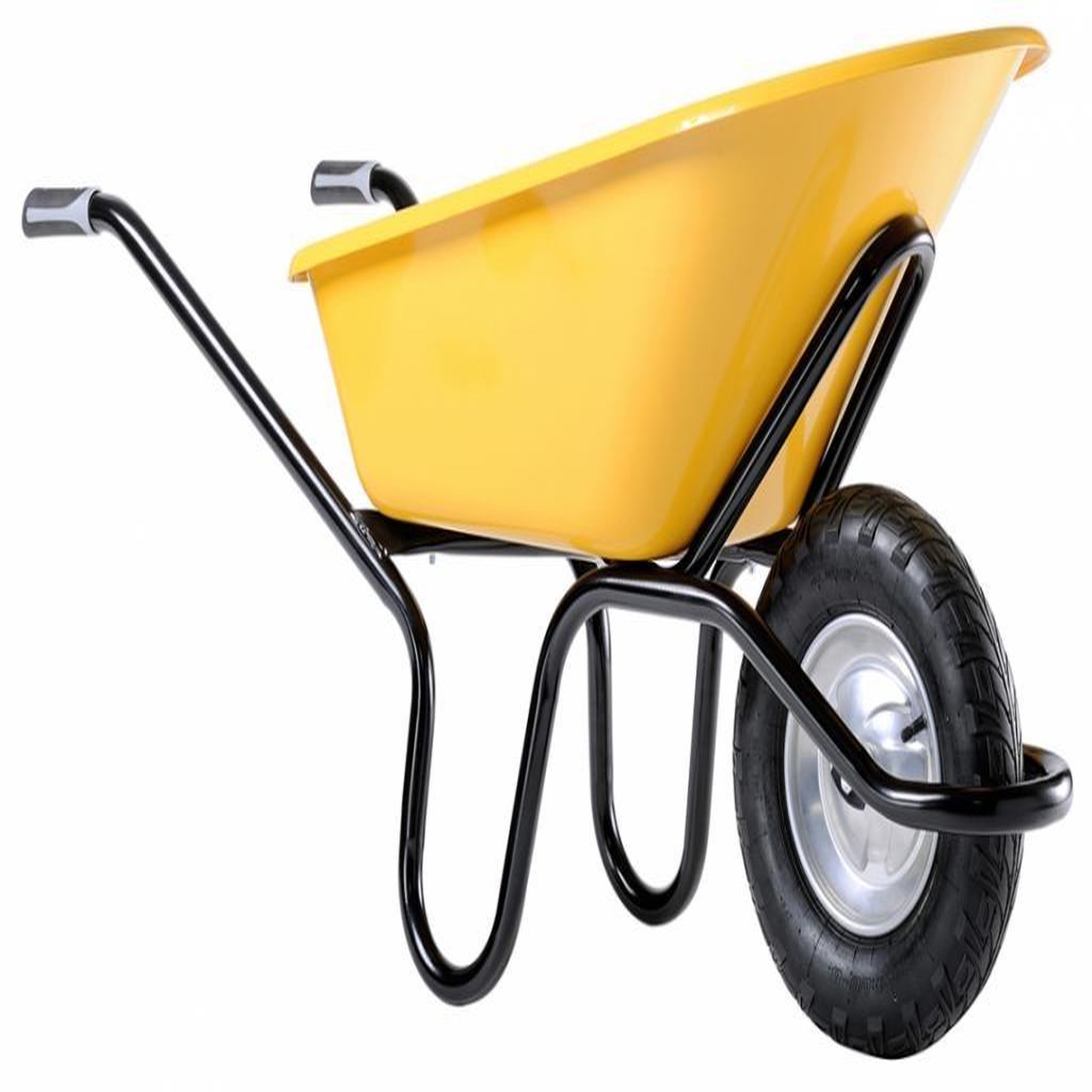 Haemmerlin Brouette Bati Plus 110 L Reno Alpha peinte roue gonflée