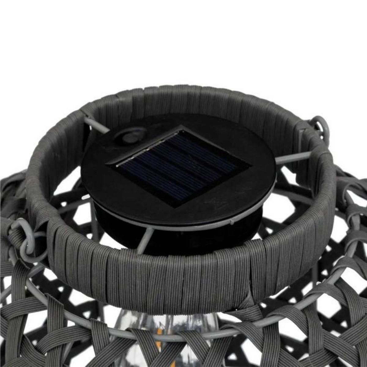 ATMOSPHERA Lampe à Poser Solaire  Tola  32cm Gris Galet