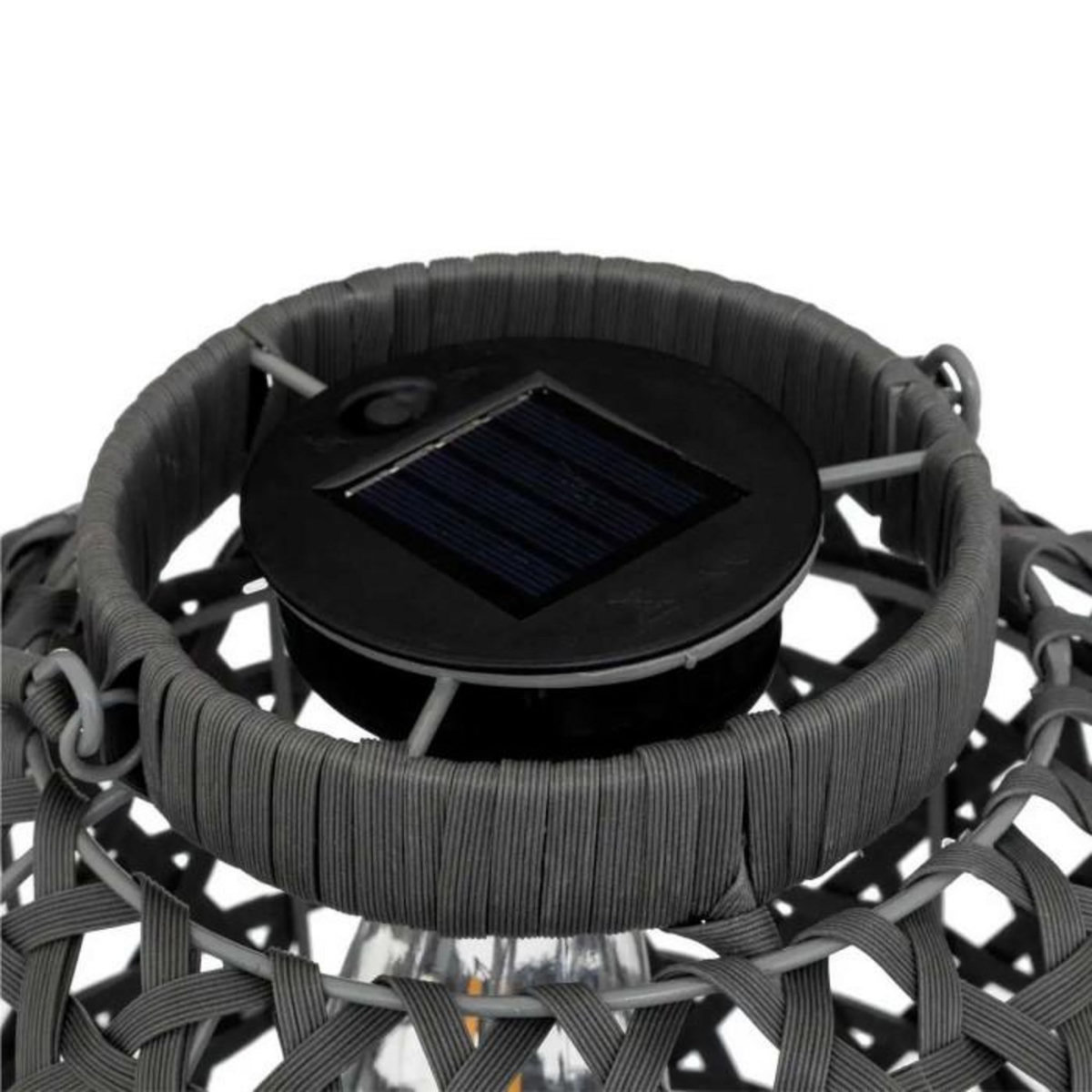 ATMOSPHERA Lampe à Poser Solaire  Tola  32cm Gris Galet