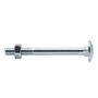 Voir la diapositive 4 :  Boulon zingué TRCC Vissal Ø8x70mm  lot de 20 boulons