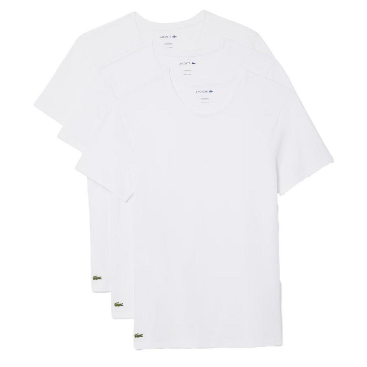 Lacoste X3 T-Shirts Blanc Homme Lacoste TH9007