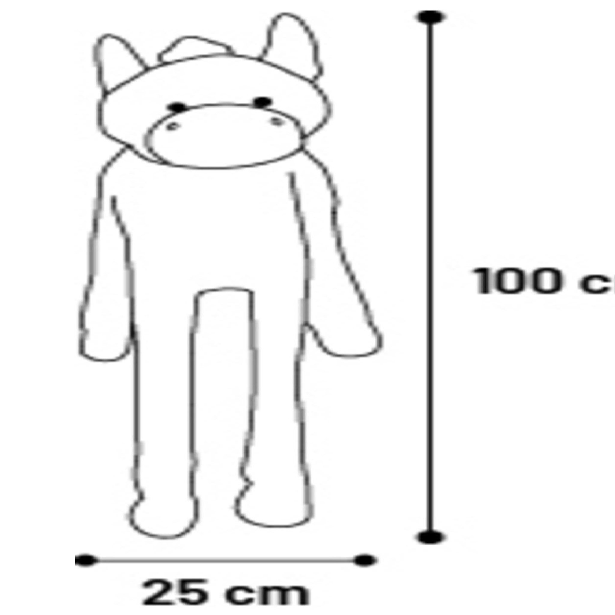 Voir la diapositive 3 : Eden Jeu geant sonore pour chien zebre en peluche