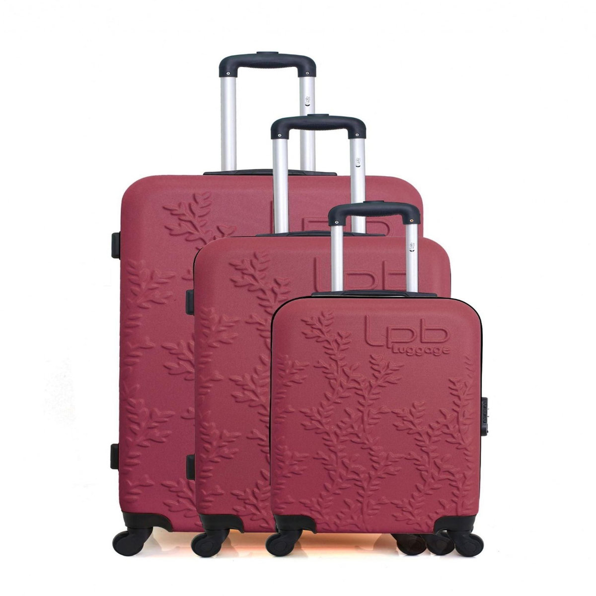 LES P'TITES BOMBES LPB LPB LUGGAGE - Set de 3 Valises NAIS 75 cm 4 Roues