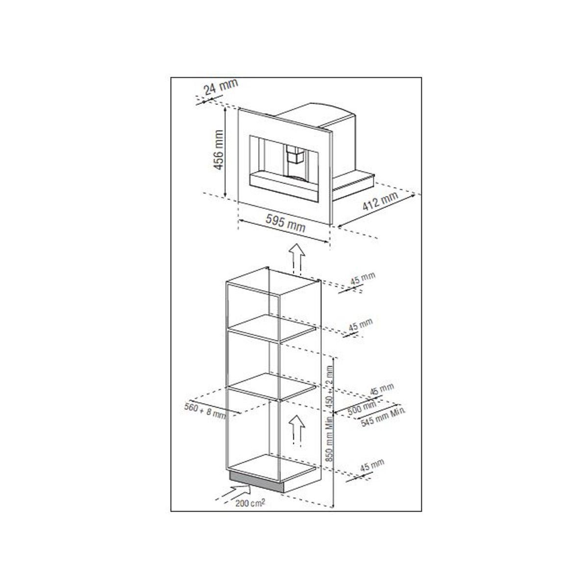 De Dietrich Expresso encastrable DKD7400A