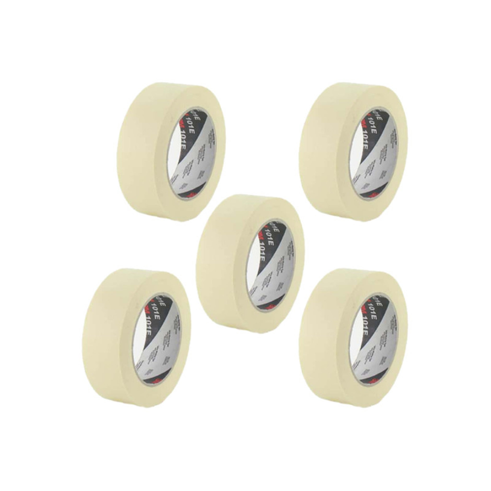 Voir la diapositive 1 : 3M Ruban adhésif papier masquage 3M 101E 24mm x5